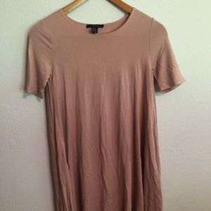 Pink T-Shirt Dress